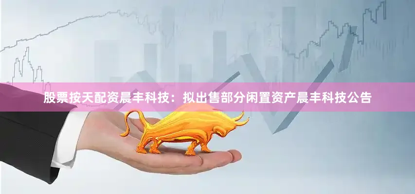 股票按天配资晨丰科技：拟出售部分闲置资产晨丰科技公告